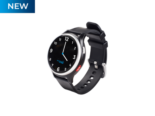 Ora Notrufuhr Smartwatch schwarz